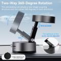 Upgraded Vacuum Magnetic Suction Phone Mount, Magnetic Car Phone Holder, for iPhone 16 MagSafe Car Mount, ideal for Car/Gym/Mirror/Shower/Smooth Surface, Car Accessories Fit for iPhone 16 Pro Max. 