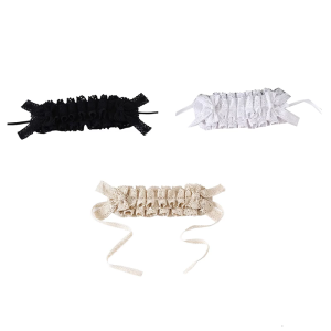 Lolitas hoa ren Phụ kiện tóc đồ đội đầu Anime hóa trang thành hầu gái Headband ren hoa băng đô cho hẹn hò bên hàng ngày