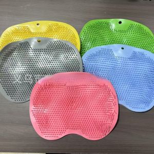 Rosy Recess Ultimate Back Scrubber Massage Pad with Strong Suction for Showering and Foot Care