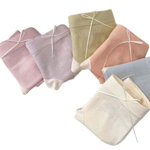 GOOTRADES 5Pcs Underwear Women Panties Set Female Lingerie Low Waist Ruffles Briefs Breathable Elastic Bow Underpants Four Seasons