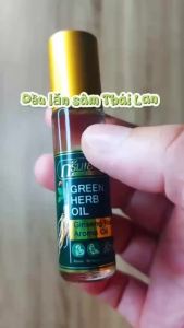 Dầu Xoa Bóp Ginseng Dạng Lăn 8ml Thái Lan Với Chiết Xuất Nhân Sâm Chính Hãng Gía Tốt - Hinohouse
