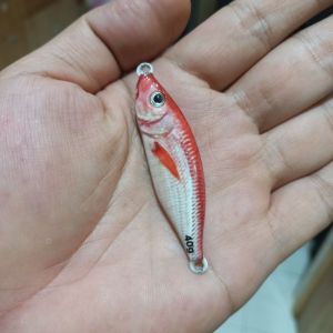 metal jig bionik realistik full GID model Little Jack