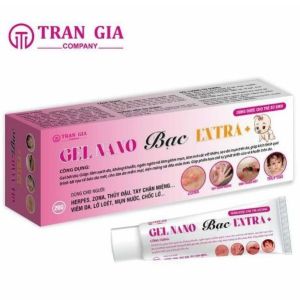 Gel Nano Bạc Extra giúp kháng khuẩn ngăn ngừa và làm giảm mụn làm mờ các vết thâm sẹo mụn trên da tube 20gr