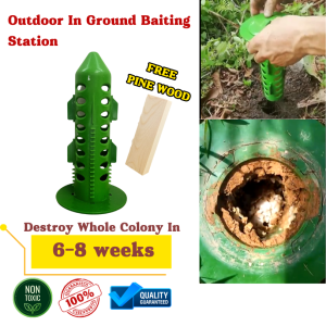 Outdoor Termite Bait In Ground Station with FREE luring wood