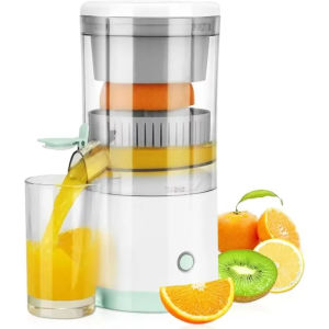Electric Fruit Juicer Portable Small Electric Juicer Stainless Steel Blade Orange Lemon Fruit Blender Home Mini Squeeze Juice