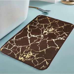 Memory Foam Mat Marble / Keset Kaki Rumah Dapur Pintu Kamar Anti Selip