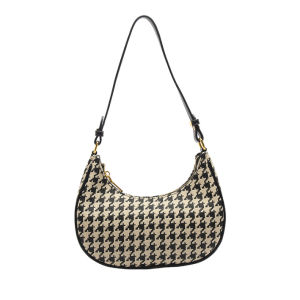 Gratis Ongkir - Tas Motif Wanita / Houndstooth Pattern Bag
