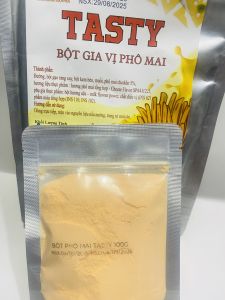 Bột gia vị phô mai tasty dùng để chế biến món khoai tây chiên  khoai lang chiên 100g