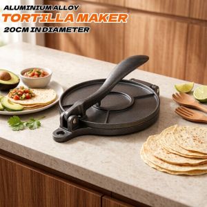 20cm Aluminum Tortilla Press Tortilladora Flour Tortilla Press Machine