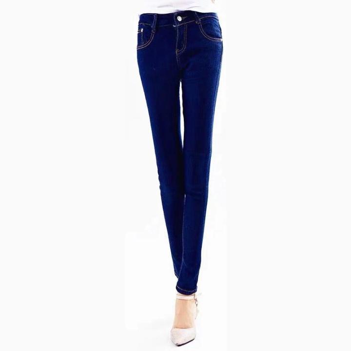 2019 NEW STYLE Korea Women's Classic Skinny Jeans denim Lazada PH