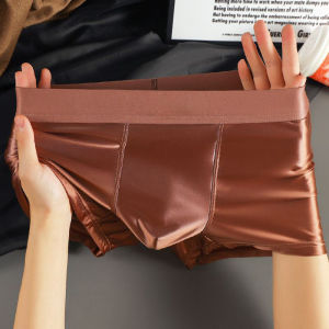 ชุดชั้นในผู้ชาย ทนทาน แฟชั่น กางเกงบ็อกเซอร์ สะดวกสบาย 4 ชิ้น ล้างทําความสะอาดได้ แห้ง ใกล้กับร่างกาย