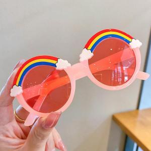 SG Instock Children Sunglasses Kids Sunglasses Kid Sunglasses Rainbow Frame Colors Cool and Cute