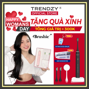 [HCM][Chính hãng Brushie] Hộp đựng bàn chải điện Brushie hộp đựng bàn chải du lịch đa năng chống sốc sang trọng tinh tế