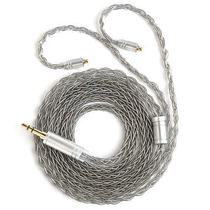 KBEAR ST12plus Earphone cable  2m 8 core 4N OFC silver-plated Upgraded Cable 3.5/4.4mm MMCX/0.78mm 2Pin  for CCZ KB03 KS1