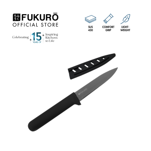 Fukuro Paring Knife 4" Small Fruit Knife / Stainless Steel Knife Chef Series