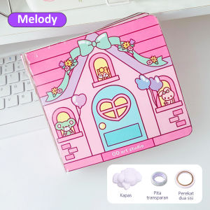 LAKOE Quiet Book Diy Mainan Sanrio Mainan Edukasi Busy Book Buku Aktifitas Anak