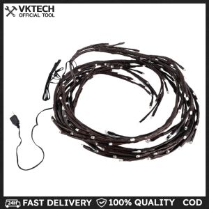 Wall Decoration Vine Lights 8 Modes USB Powered Tree Vine Light Rattan Tree Decorative Light for Christmas Decoration