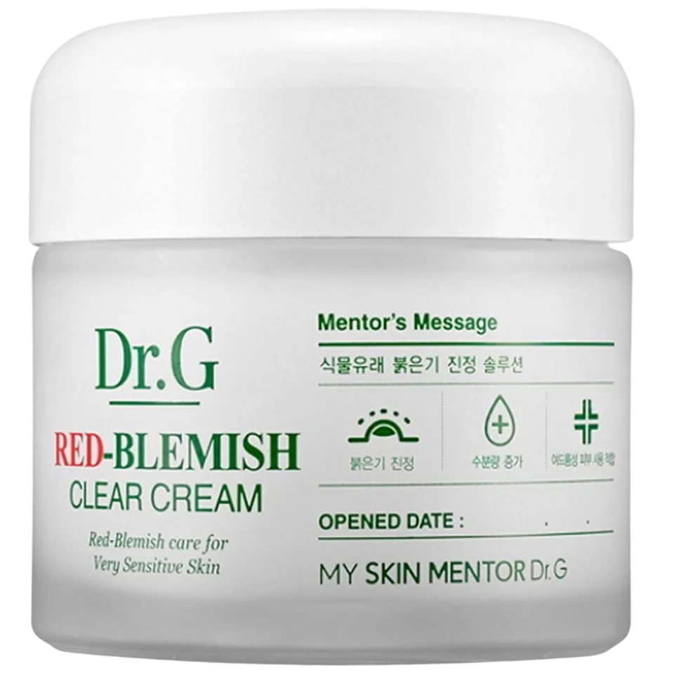 Dr.G Red Blemish Clear Cream 70ml / Clear Soothing Cream 50ml+50ml
