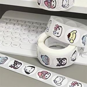 50pcs Sanrio Photo Card Kawaii Kuromi Laser HD Lomo Card Cute Sanrio My Melody Cinnamoroll Print Playing Card Girls Gifts Family Game Party Playing Card