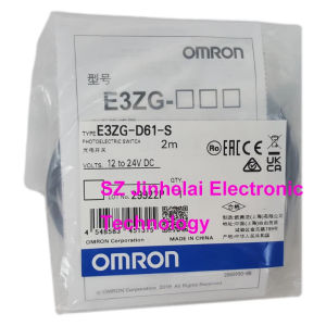 ใหม่และเป็นต้นฉบับ OMRON E3ZG-D62-S E3ZG-D81-S E3ZG-D82-S สวิทช์ตาแมว2เมตร E3ZG-D61 E3ZG-D61-S E3ZG-D82
