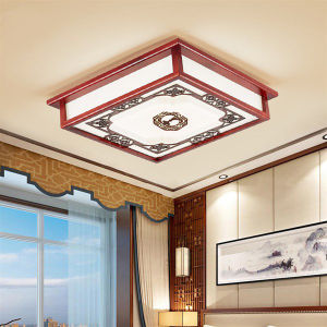 ĐÈN ỐP TRẦN GỖ PHÒNG THỜ HÌNH VUÔNG - ĐÈN LED 3 CHẾ ĐỘ Đèn Ốp Trần Tiết Kiệm Năng Lượng Đèn Led 20-24 Inch - Lazada