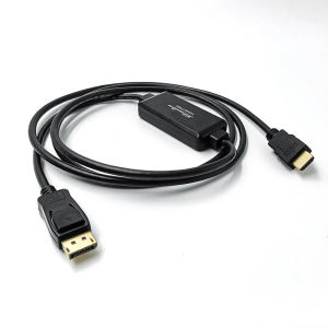 Active HDMI to Displayport 1.2 4K converter cable 1.8m HDMI in to Displayport out for PS4 TV PC laptop to DP monitors