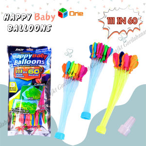 Mainan anak Balon Air Water Balloons Happy Baby Balloons (isi 111Pc