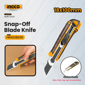 INGCO Snap Off Blade Knife Cutter With 3Pcs Blades HKNS28035 SS IHT