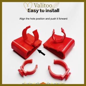 [Valitoo] Aquarium LED Light Holder Water Pipe Hose Mount Bracket Fixed Clip Fish Tank Hose Clamp Submersible Fish Tank Accessories