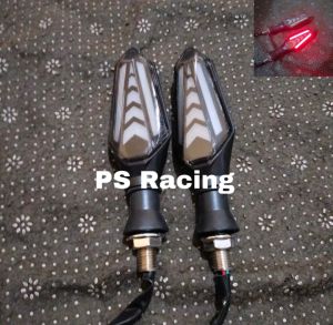 PROMO 2 pcs Lampu sen running model panah merah sen running kuning universal semua motor