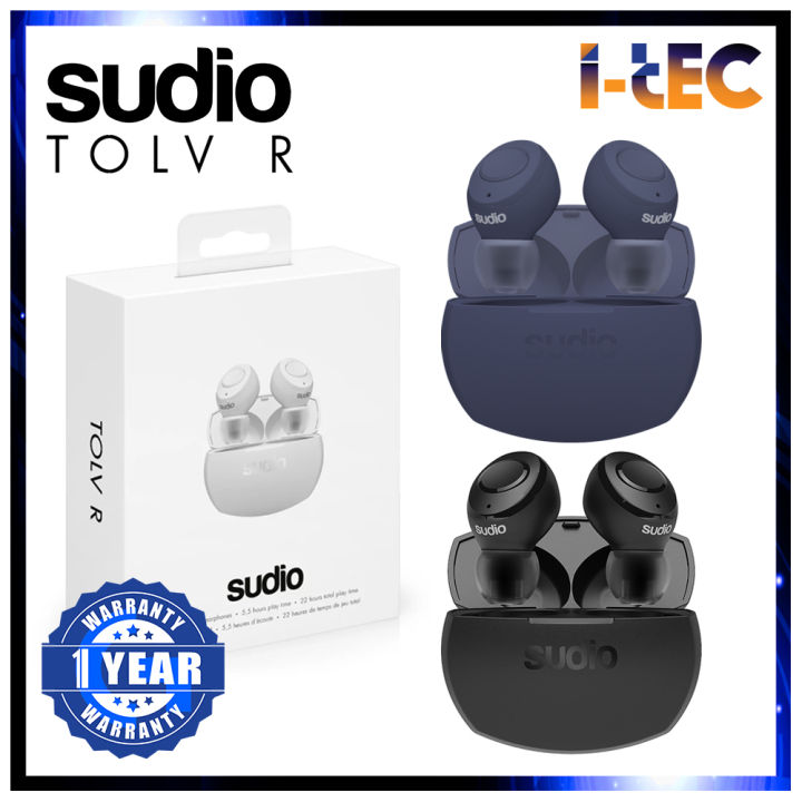 Sudio TOLV R True Wireless Earbuds Lazada