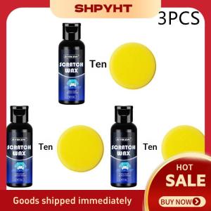 SHPYHT Xe Sơn Scratch Repair Kit Hành Động Nhanh Chóng Kem Và Pad Set Cho Bề Mặt Sửa Chữa Thuận Tiện Cho Các Chuyến Đi Đường Bộ Và Nhà Để Xe Sử Dụng