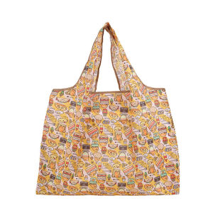 Foldable Groceries Bag Reusable Shopping Bag Washable Eco Friendly Bag Beg Guna Semula 防水折叠购物袋