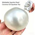 YOUSHI TOP Slow Rebound Squeeze Ball Slow Rising Shapeable Fidget Squishy Toy Coconut Oil 5cm/6cm Squishy Toy Sensory Toy. 