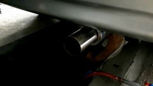 Knalpot Mobil HKS Stainless Suara Kering Kualitas Premium