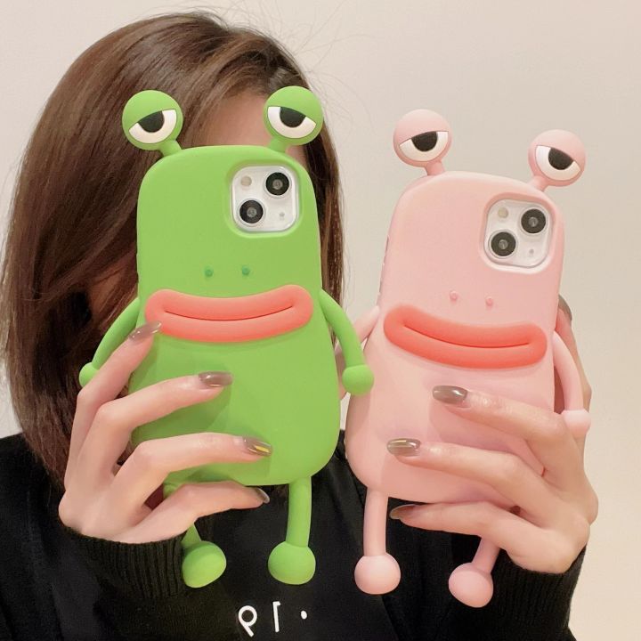 Smart Frog Frog Shaped Phone Case スマートフォン本体 Frog
