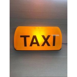 Mào TAXI hút nam châm có đèn LED gắn nóc ô tô 28cm và 35cm
