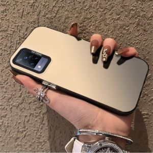 เคสสำหรับ vivo v20 PRO v20se v23e v23 v21 v21e เคสศัพท์ 5G เคสแข็ง TPU ป้องกันการกระแทก ดีไซน์ใหม่สวยงามพร้อมที่วางและเชือกคล้องสำหรับสาว CYSTCBZJ01