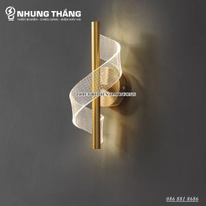 Đèn Tường Uốn Lượn DT-LJA30 Decor Phong Cách Bắc Âu - 3 Chế Độ Ánh Sáng - Kiểu Dáng Hiện ĐạiSang Trọng - BH 1 Năm - CÓ VIDEO
