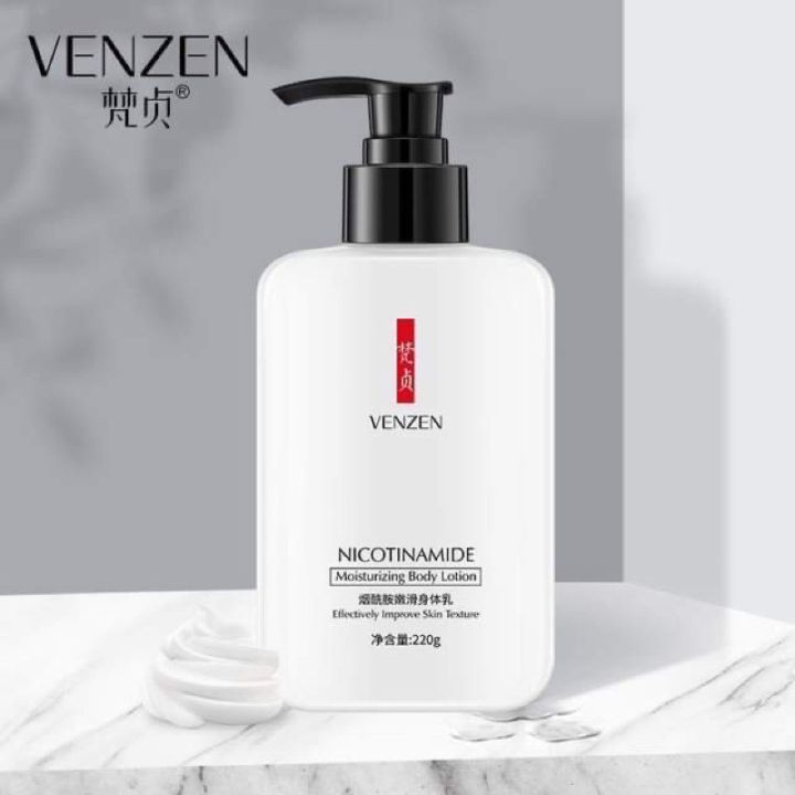 Venzen Body Lotion โลชั่นบำรุงผิวกายชุ่มชื้น | Lazada.co.th