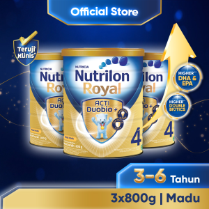 Nutrilon Royal 4 Madu Susu Pertumbuhan Bubuk 800gr x 3