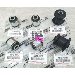 TOYOTA HARRIER 2.4 L ACU35 2AZFE 4WD AUTO/3.0 L MCU35 1MZFE 4WD AUTO (2004 - 2013)6 IN 1 SET - REAR KUNCKLE ARM BUSH