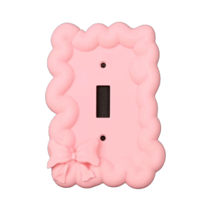 KAKA 3D Printed Light Switch Guard Covers Creative Self-Adhesive Switch Stickers Easy Install Decorative Switch Frame Cover Bedroom
