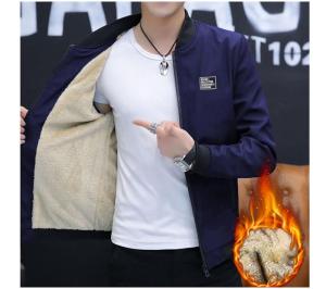 jaket bomber casual daleman bulu untuk pria dan wanita terbaru dan termurah