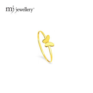 [Online Exclusive] MJ Jewellery 375/9K Gold Mini Butterfly Ring C002