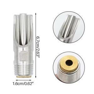 5pcs Thickening Copper Pig Head Nipple Automatic Water Tubig Drinking Fountain Bibcock Farming