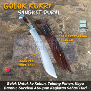 Pisau Gurkha Kukri SET Pisau Multifungsi