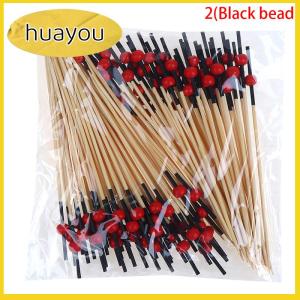huayou 100x 12cm Heart Bamboo Pick Buffet cake Fruit Fork Party Dessert Salad Stick