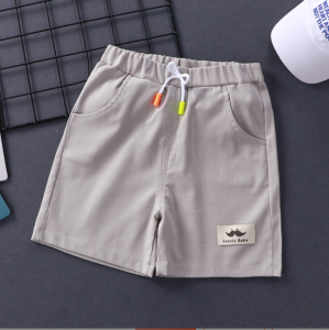 กางเกงขาสั้นเด็ก กางเกงลำลอง กางเกงผ้าฝ้ายยืด สำหรับเด็กชายและเด็กหญิง เซ็ต 1 ชิ้น มีสินค้าในไทย พร้อมส่ง