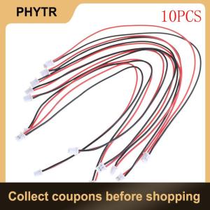 【PHYTR】 10 Pcs Micro JST 2.0 PH 2-Pin Connector plug with Wires Cables 150MM